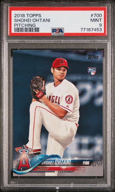 2018 Topps Heritage 600 Shohei Ohtani Rookie Card – PSA MINT 9 on Goldin  Auctions