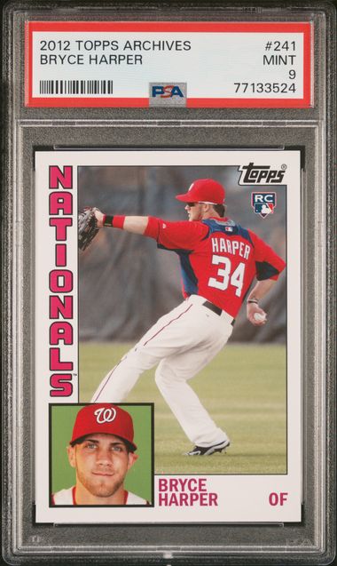 2011 Bowman Prospects Bp1 Bryce Harper Rookie Card – PSA MINT 9 on Goldin  Auctions