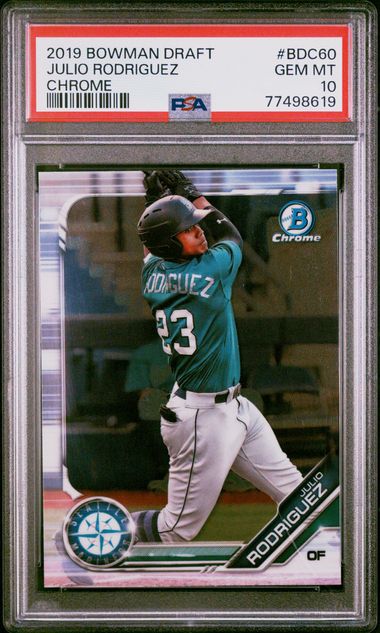 2022 Topps Update #US44 Julio Rodriguez Rookie Card – PSA GEM MT 10 on  Goldin Auctions