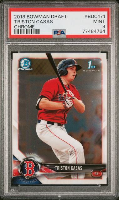 2018 Bowman Bowman Draft Chrome #BDC-171 Triston Casas front