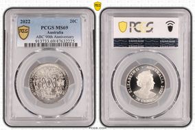 2022 20C ABC 90th Anniversary MS69