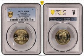 2022 $1 The Smith Family Envelope Privy MS69