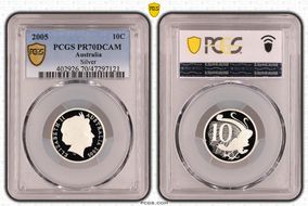 2005 10C Silver PR70DCAM
