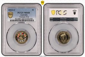 2023-C $2 Vietnam War Colorized MS68