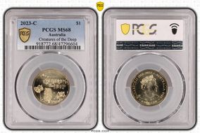 2023-C $1 Creatures of the Deep MS68