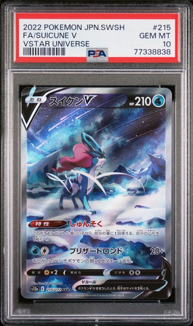 2022 Pokemon Japanese Sword & Shield VSTAR Universe #038 Raikou V - PSA  MINT 9 on Goldin Auctions