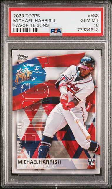 2023 Topps Michael Harris II RC Rookie #226 Atlanta Braves