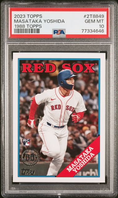 Masataka Yoshida Boston Red Sox 2023 Bowman # 58 Rookie Card