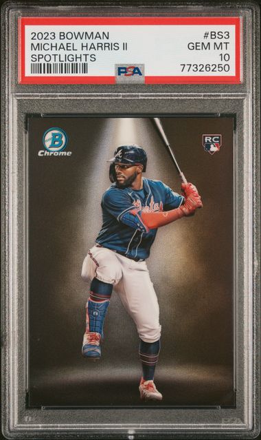 MICHAEL HARRIS II 2023 Bowman Chrome Spotlights #BS-3 Baseball