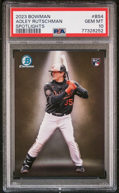 Adley Rutschman Baltimore Orioles 2023 Bowman # 40 Rookie Card