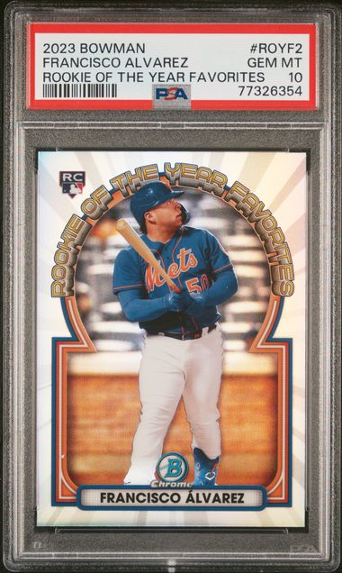 Francisco Alvarez 2023 Bowman Chrome Bowman Spotlights Refractors