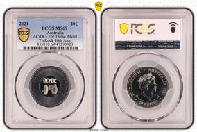 2021 20C AC/DC- For Those About To Rock 40th Ann MS69