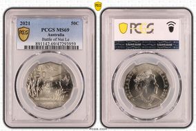 2021 50C Battle of Nui Le MS69