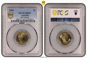 2018 $2 4th Portrait MS67