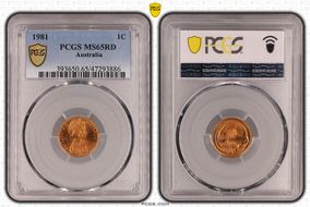 1981 1C MS65RD