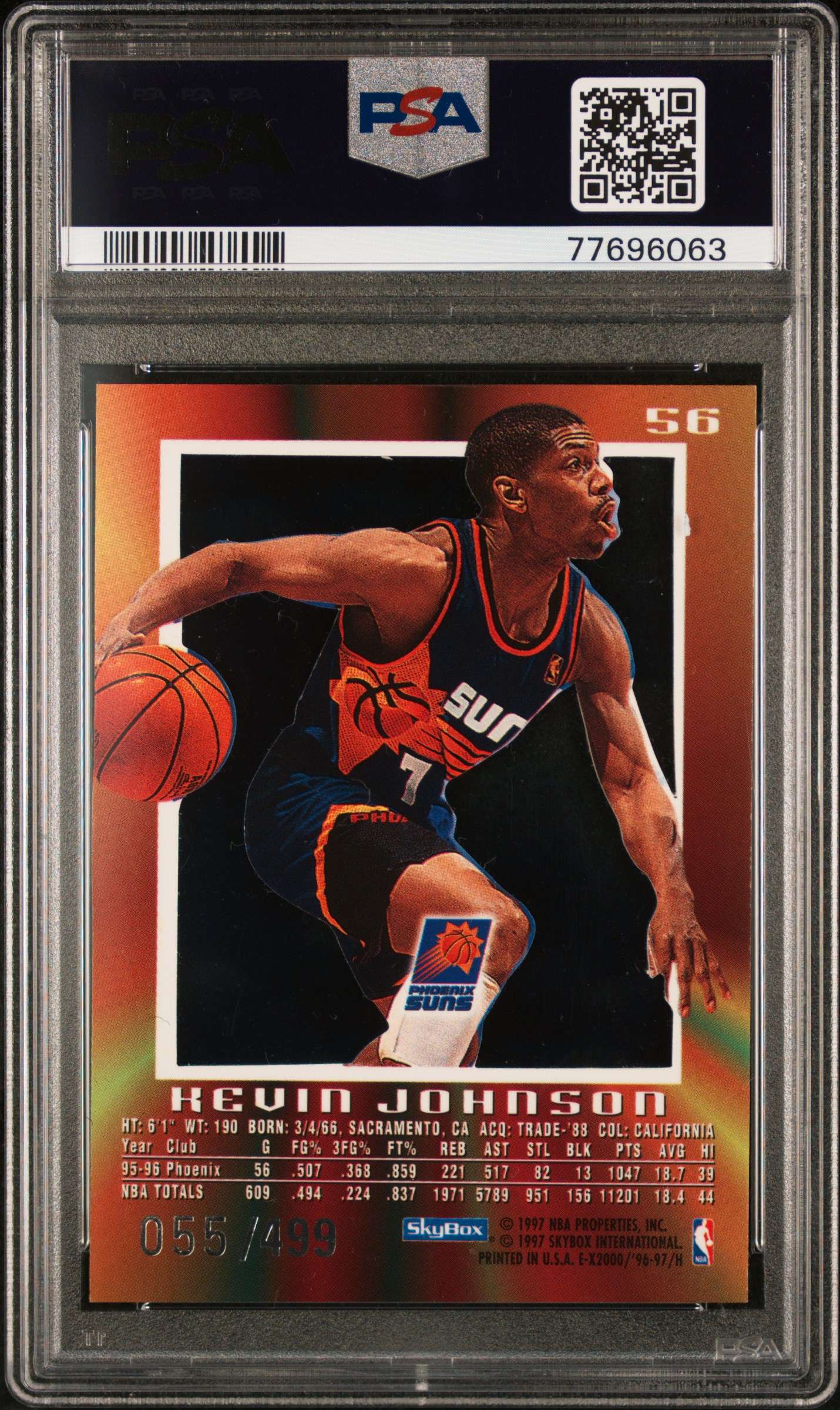 Basketball - 1996-97 Skybox E-X2000 Credentials: Ex
