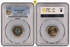 2016 $2 Olympic Team - Blue MS67