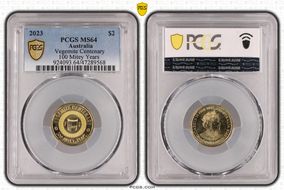 2023 $2 Vegemite Centenary Colorized 100 Mitey Years MS64