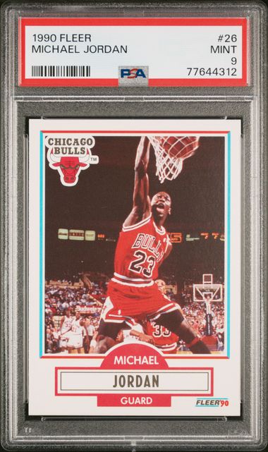 1990 fleer cheap michael jordan 26