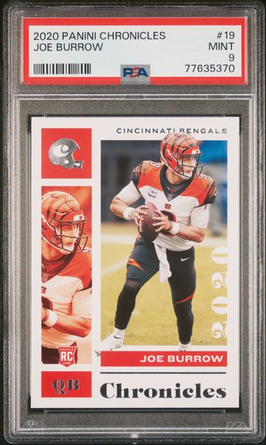 2020 Panini PANINI CHRONICLES #19 Joe Burrow front