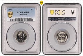 1991 5C MS68