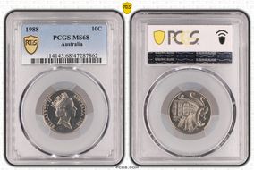 1988 10C MS68