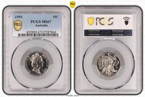 1991 10C MS67