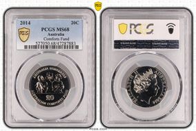 2014 20C Comforts Fund MS68