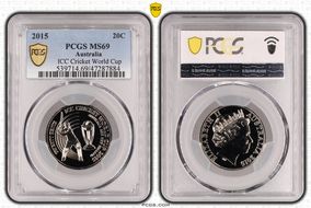 2015 20C ICC Cricket World Cup MS69