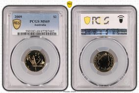 2009 $2 MS69