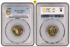1989 $2 MS67