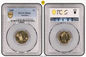 1988 $2 MS66