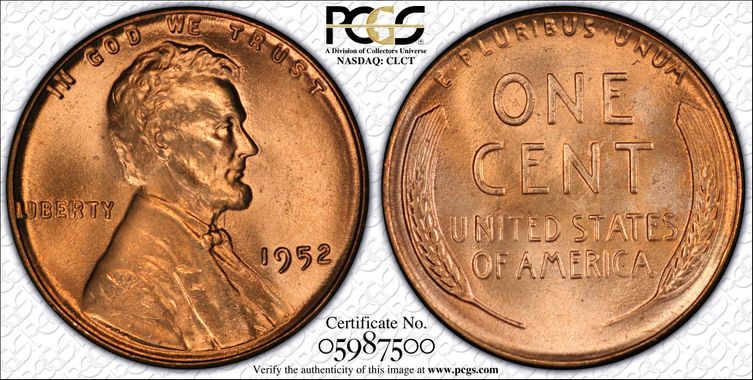 Cert 05987500 - Coin Image