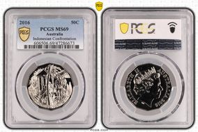 2016 50C Indonesian Confrontation MS69