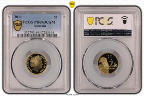 2011 $2 PR69DCAM