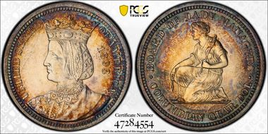 1893 25C Isabella MS63