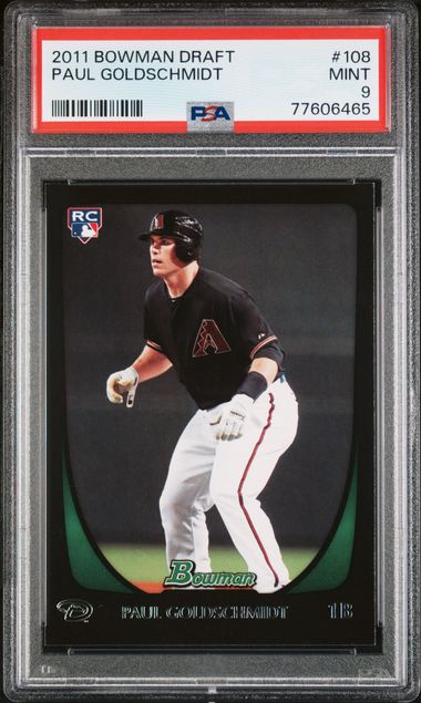 2011 Bowman Bowman Draft #108 Paul Goldschmidt front