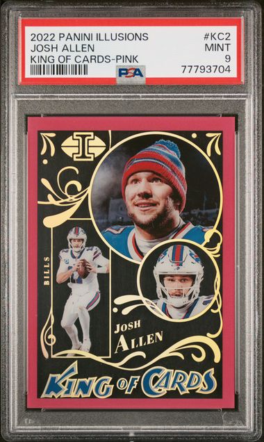 2020 Panini Select Silver Prizm #121 Josh Allen - PSA MINT 9 on Goldin  Auctions