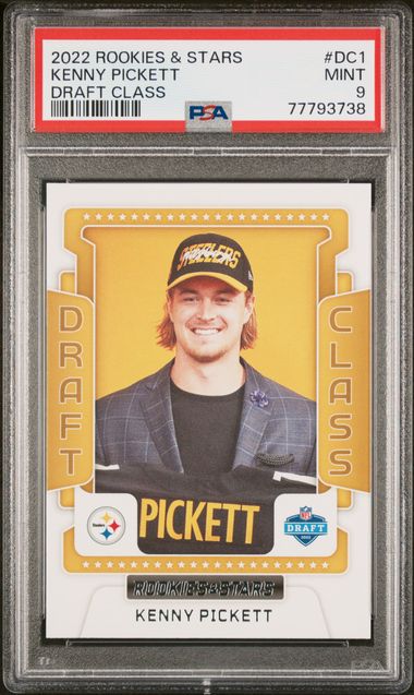 2022 Panini Rookies & Stars Draft Class Dc1 Kenny Pickett – PSA MINT 9 on  Goldin Auctions