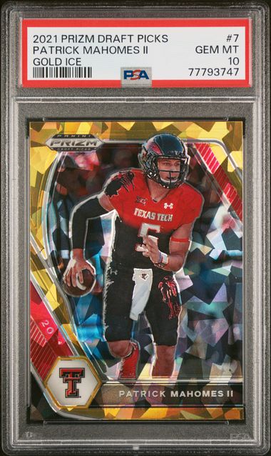 : 2021 Panini Prizm Draft Picks #7 Patrick Mahomes II