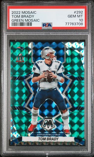 2022 Panini Select Draft Picks Select Numbers Sntb Tom Brady – PSA GEM MT  10 on Goldin Auctions