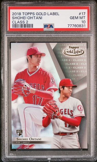 上質で快適 ［超貴重］大谷翔平 Topps GOLDLABELの値段と価格