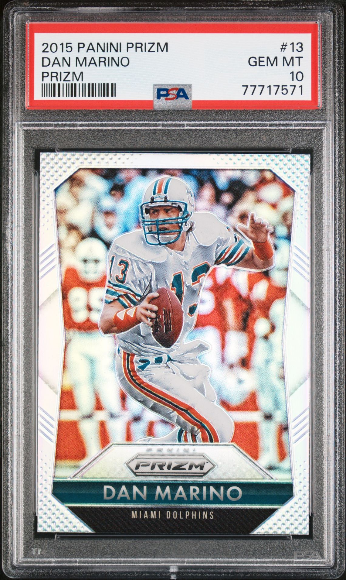2015 Panini PANINI PRIZM #13 Dan Marino front