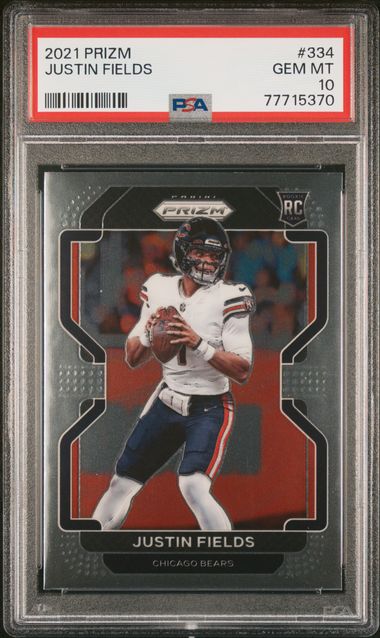 : Justin Fields 2021 Panini Prizm Draft Picks Crusade