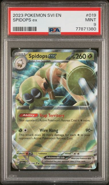 2023 Pokemon SVI EN #220 Kingambit - PSA MINT 9 on Goldin Auctions