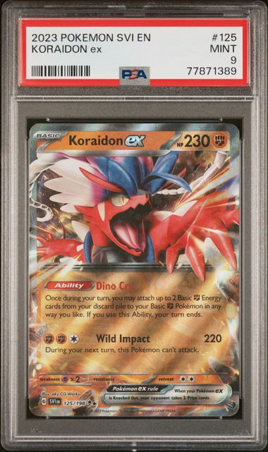 2023 Pokemon SVI En-Scarlet & Violet 253 Miraidon Ex PSA 10 on Goldin  Auctions