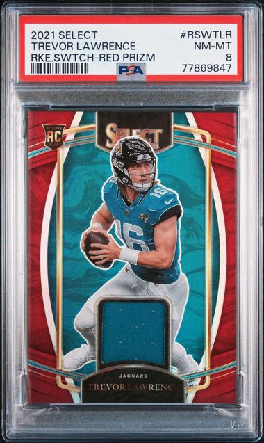 2021 Panini Flawless NFL Shield Gems #NFL6 Trevor Lawrence Gem Relic Rookie  Card (#1/1) - BGS MINT 9 on Goldin Auctions