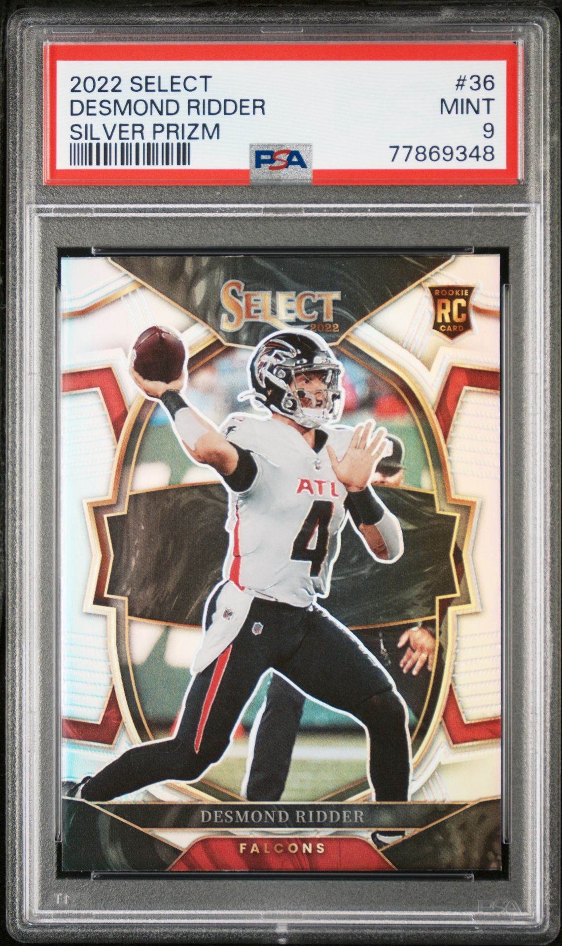2022 Panini PANINI SELECT #36 Desmond Ridder front
