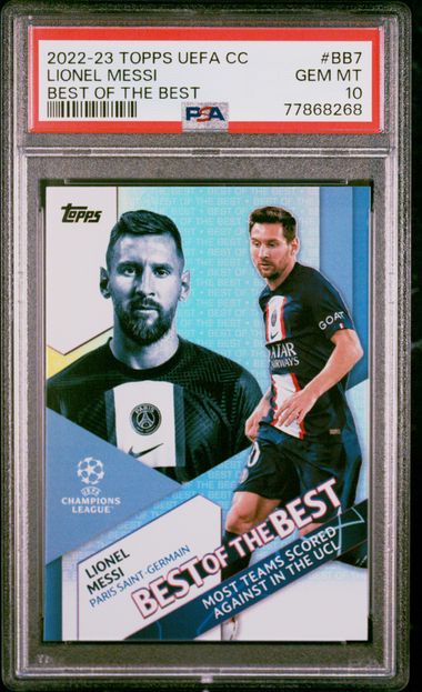 Lionel Messi Auction UEFA Club Competitions Online Store