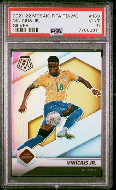 2021-2022 Panini Mosaic Fifa Road To World Cup Silver 163 Vinicius